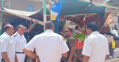 حملة لإزالة التعديات والإشغالات من شوارع مرسى مطروح