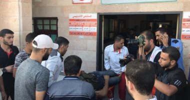 تشييع جثامين 3 شهداء فلسطينيين استهدفهم الاحتلال الاسرائيلى بشمال غزة