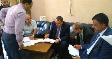 محافظ الشرقية يزور إدارة حماية أملاك الدولة لمتابعة إجراءات تقنين الأراضى