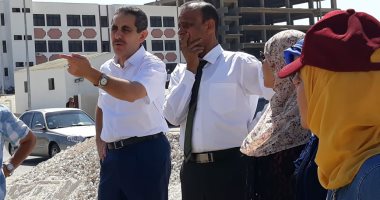 صور.. رئيس جامعة قناة السويس يوجه بتطوير كامل وصيانة لمبنى الأنشطة الطلابية 