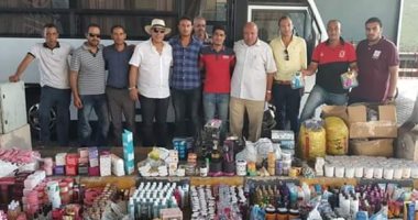 جمارك نويبع تضبط محاولة تهريب كمية من فلاتر المياه ومستحضرات تجميل