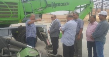 سكرتير عام المنوفية يتفقد مصنع أبو خريطة لتدوير القمامة لتنفيذ المراحل النهائية