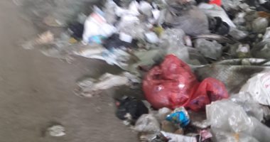 تراكم القمامة تحت نفق عزبة النصر.. شكوى أهالى البساتين