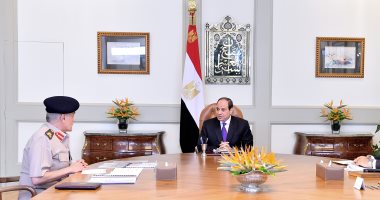 السيسي يوجه بالاستمرار فى جهود تفعيل آليات عمل صندوق تكريم الشهداء والمصابين