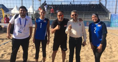 صور وفيديو .. منتخب سيدات الطائرة الشاطئية يتأهل لنهائي الألعاب الإفريقية