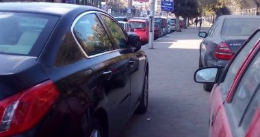شكوى من انتظار السيارات على رصيف حديقة المريلاند بمصر الجديدة