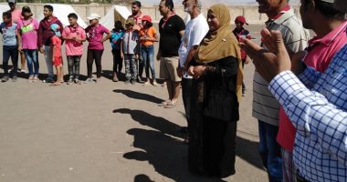 صور.. مدير شباب ورياضة الأقصر يتفقد فعاليات معسكر الجوالة بمركز شباب المريس