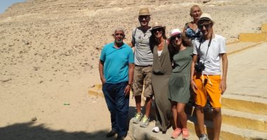 وفد إيطالى يزور المعالم السياحية والأثرية بالمنيا‬