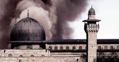 شاهد.. حريق المسجد الأقصى.. جريمة يهودية عمرها 50 عاما