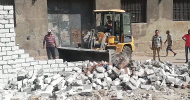 صور.. إزالة البناء المخالف والاشغالات والتعديات على الأراضى الزراعية بالمحافظات