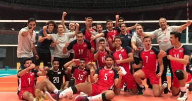 ناشئو الطائرة يهزمون ألمانيا 3/2 فى بطولة العالم بتونس 