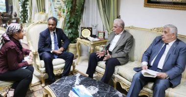 محافظ جنوب سيناء يستقبل المدير الأقليمى لبرنامج الأغذية العالمى للأمم المتحدة 