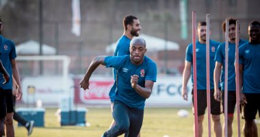 فيديو وصور .. مران الاهلى ..تدريبات بدنية ..ظهور مروان محسن ومهارة محمد محمود
