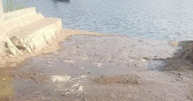 شكوى من صرف مياه الصرف الصحى فى النيل بمركز شربين بالدقهلية