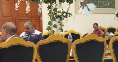 صور.. توافد مندوبى الأندية على اجتماع نادى الإعلاميين