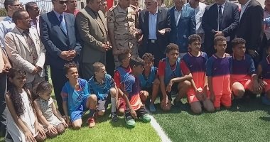 محافظ جنوب سيناء يفتح معلبين خماسى يطور سيناء بتكلفة مليون جنيه
