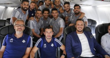 صور.. كواليس رحلة بيراميدز من القاهرة إلى الكونغو