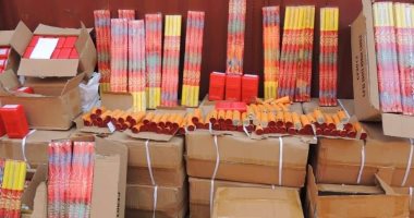 جمارك الإسكندرية تضبط محاولة تهريب كمية كبيرة من الألعاب النارية 