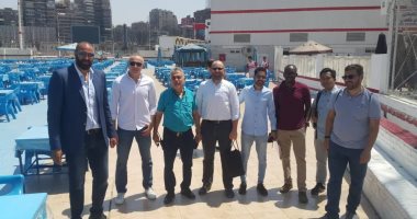 صور.. وفد من أمريكا يتفقد نادى الزمالك.. اعرف السبب 