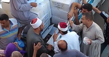 صور.. أوقاف الإسكندرية تتسلم 5 طن لحوم من صكوك أضحية