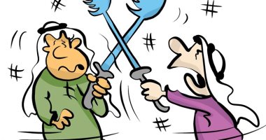 كاريكاتير الصحف الكويتية .. تغريدات تويتر تشعل الفتنة بين الاخوة العرب