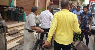 حملات لرفع الإشغالات بالعجوزة والطالبية وإصلاح كسر ماسورة مياه جنوب الجيزة