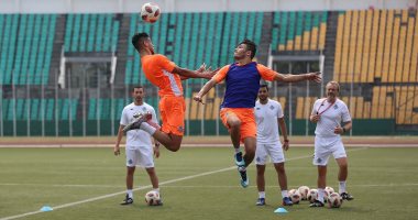 صور ..المران الأول لبيراميدز فى الكونغو استعدادا لايتوال دو 