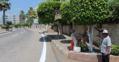 صور.. إعادة تخطيط وتجميل مدينة كفر الشيخ