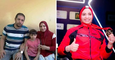 صور.. قصة كفاح بنت الشرقية رحاب رضوان بطلة العالم فى رفع الأثقال