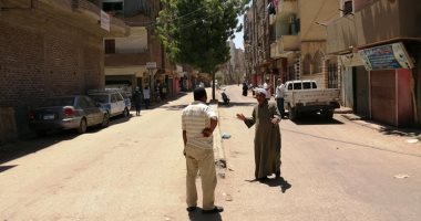 صور.. تطوير شوارع شرق السكة لخدمة السياحة وزراعة أشجار الزينة بالأقصر