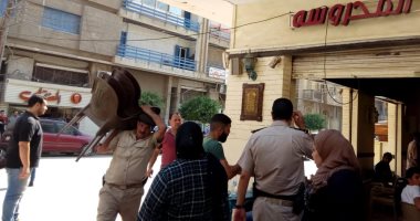 صور.. حملات لرفع الإشغالات فى الإسكندرية والغربية