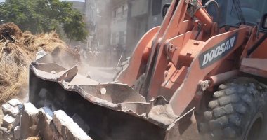 صور.. تنفيذ 21 قرار إزالة بقرى مركز كفر الشيخ لاسترداد حق الدولة