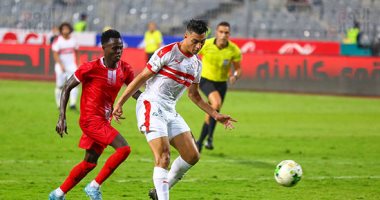 فيديو.. الحكم التونسى يطبق القانون الجديد فى مباراة الزمالك وديكاداها