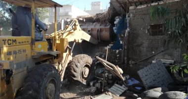 إزالة 514 حالة تعد منذ بدء الموجة الـ14 ببنى سويف