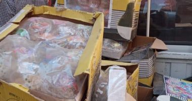 صور.. ضبط أطنان من الدقيق المدعم ولحوم فاسدة خلال حملة تموينية بالغربية