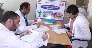 الكشف على 1444 مواطن بالقافلة الطبية العلاجية بقرية الخطاطبة البلد بالمنوفية