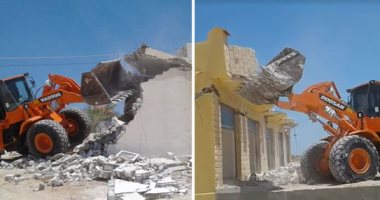 فيديو وصور.. مطروح تزيل تعديات على 9 ملايين متر أراضى بناء و204 آلاف فدان أراضى فضاء مخططة للاستصلاح.. تسليم الأراضى لجهات الولاية بعد إزالة التعديات.. و16 ألف طلب من المواطنين لتقنين أراضى مبانيهم وزراعاتهم