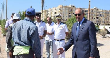 محافظ البحر الأحمر يتفقد أعمال تطوير طريق الحجاز بالغردقة 