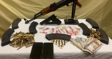 ضبط 213 قطعة سلاح بينها جرينوف ورشاشات فى مداهمات أمنية