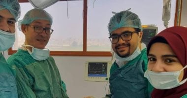 صور.. فريق طبى ينجح فى استئصال ورم يزن 3 كيلو ونصف من مريضة بكفر الشيخ