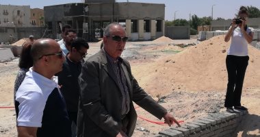 فيديو وصور.. محافظ البحر الأحمر يتفقد أعمال الإنشاءات بمتحف آثار الغردقة