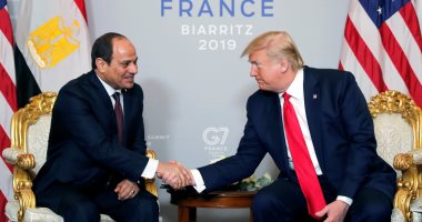 ترامب يغرد حول لقائه بالسيسي: لقاء عظيم مع الرئيس المصرى