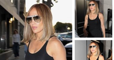 جنيفر لوبيز تظهر بإطلالة أنيقة.. تعرف على سعر حذائها من Alexander McQueen
