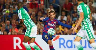 برشلونة ضد ريال بيتيس.. جريزمان يحقق رقما مميزا في الدوري الإسباني