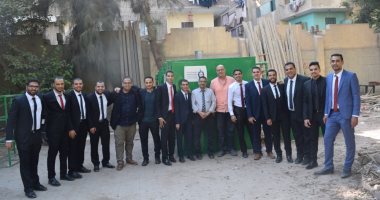 طلاب هندسة المطرية جامعة حلوان يبتكرون مكمورة فحم صديقة للبيئة