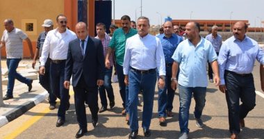 محافظ الإسماعيلية يتفقد مشروعات مياه الشرب والصرف الصحى 
