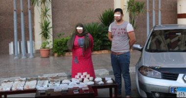 تجديد حبس عنصرين إجراميين لضبطهما بـ 3 كيلو هيروين فى العبور