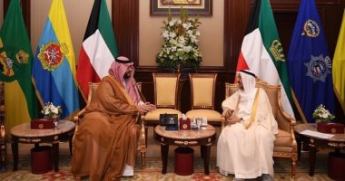 خادم الحرمين وولى العهد السعودى يهنئان أمير الكويت على سلامته 