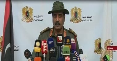 المسمارى يستعرض إحصائية للأهداف المعادية المدمرة بمنطقة العمليات الغربية