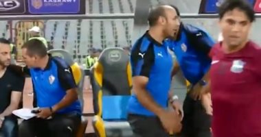 سوبر مشهد.. شاهد واحكم لماذا تجاهل محمد إبراهيم مصافحة أمير مرتضى